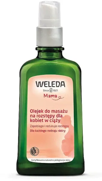 Pflegendes Körperöl gegen Schwangerschaftsstreifen - Weleda Schwangerschafts-Pflegeol 100 ml-1