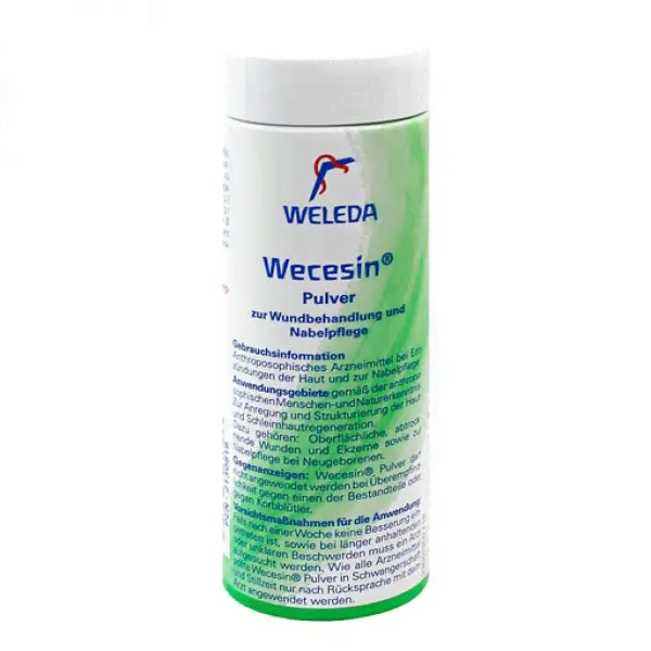 Порошок ранозаживляющий и противовоспалительный Weleda WECESIN Pulver 50 гр Weleda