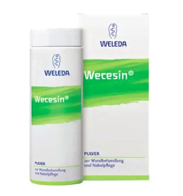 Weleda Wecesin Веледа Порошок присыпка с ранозаживляющим и противовоспалительным действием 50 г-0