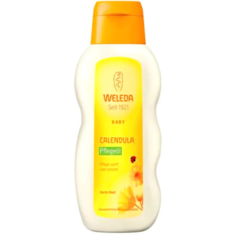 WELEDA Масло для Тела с Календулой для Младенцев с Нежным Ароматом-0