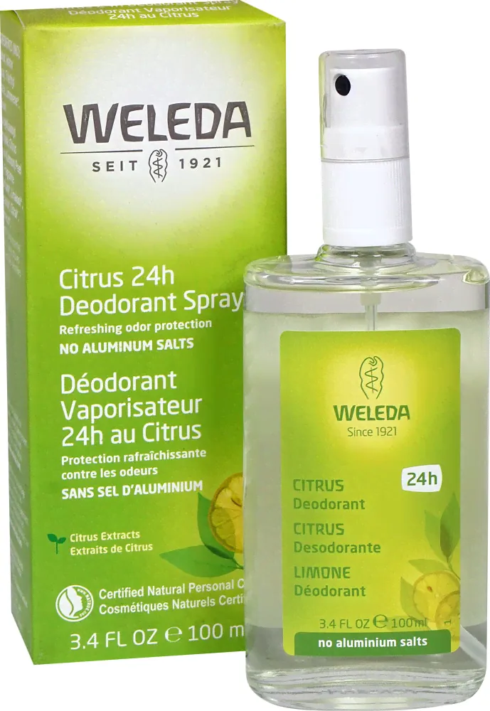 Weleda Citrus 24h Deodorant Spray - 3,4 л.