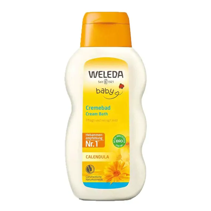 Молочко для купания Weleda детское с календулой 200 мл-0