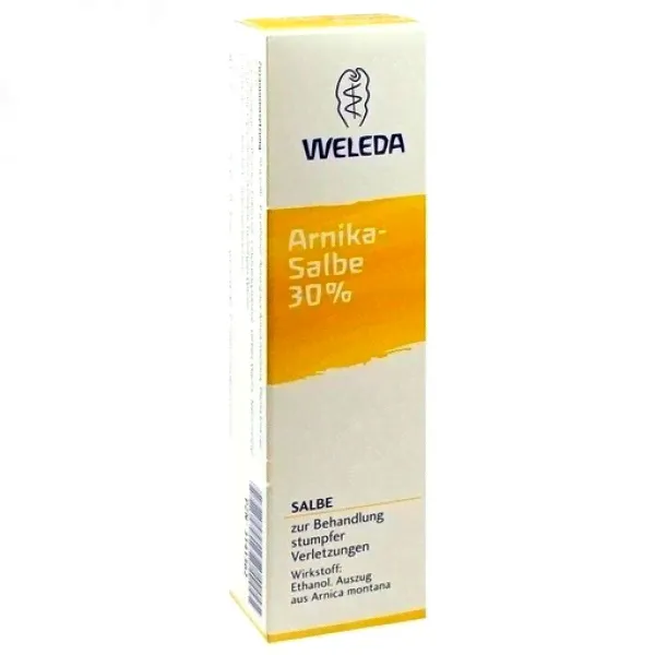 Мазь от ушибов и травм с вытяжкой из арники WELEDA ARNIKA SALBE 30% 70 гр Weleda