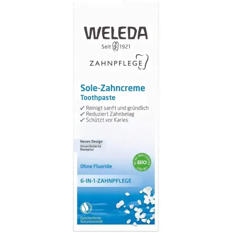 Зубная паста Weleda "Солевая" 75 мл в Санкт-Петербурге-0