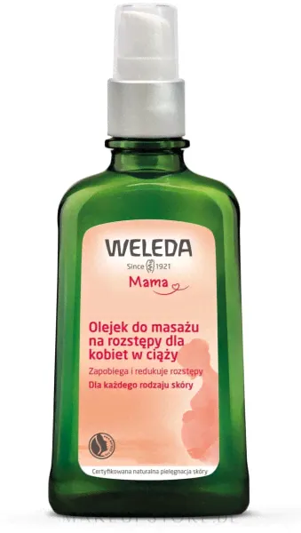 Pflegendes Körperöl gegen Schwangerschaftsstreifen - Weleda Schwangerschafts-Pflegeol 100 ml-0