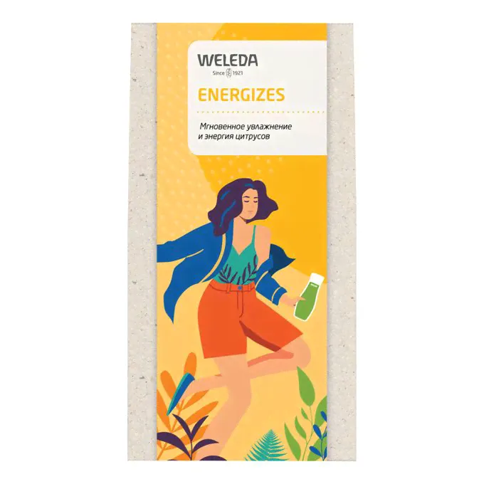 Подарочный набор Weleda Energizes 3 предмета