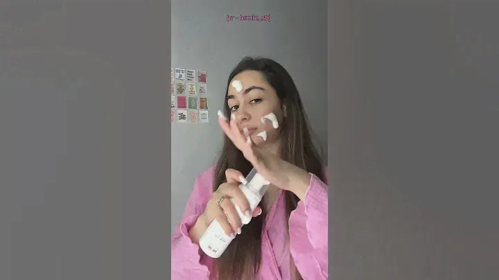 Мой вечерний уход за кожей лица💗✨#бьюти