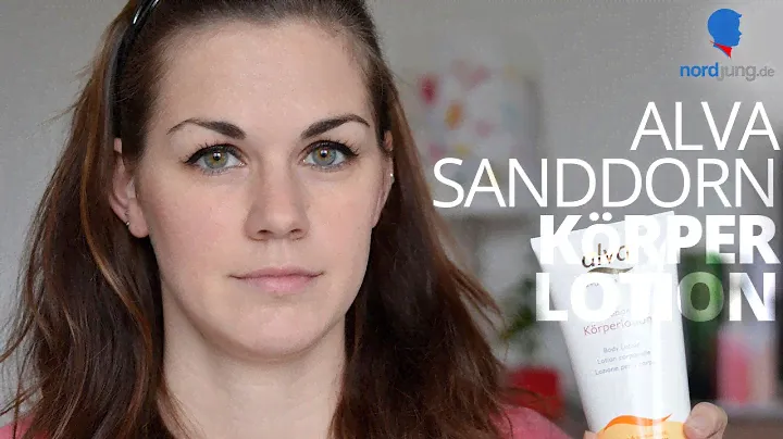 Alva Sanddorn Körperlotion Naturkosmetik