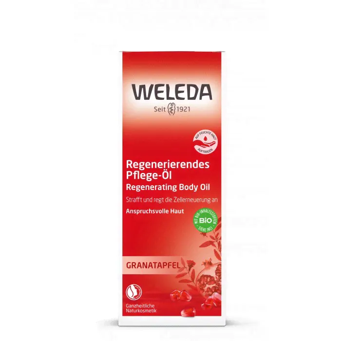 Weleda Масло гранатовое восстанавливающее для тела 100 мл-0
