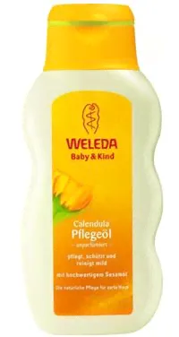 Weleda Масло с календулой для младенцев 200 мл-0