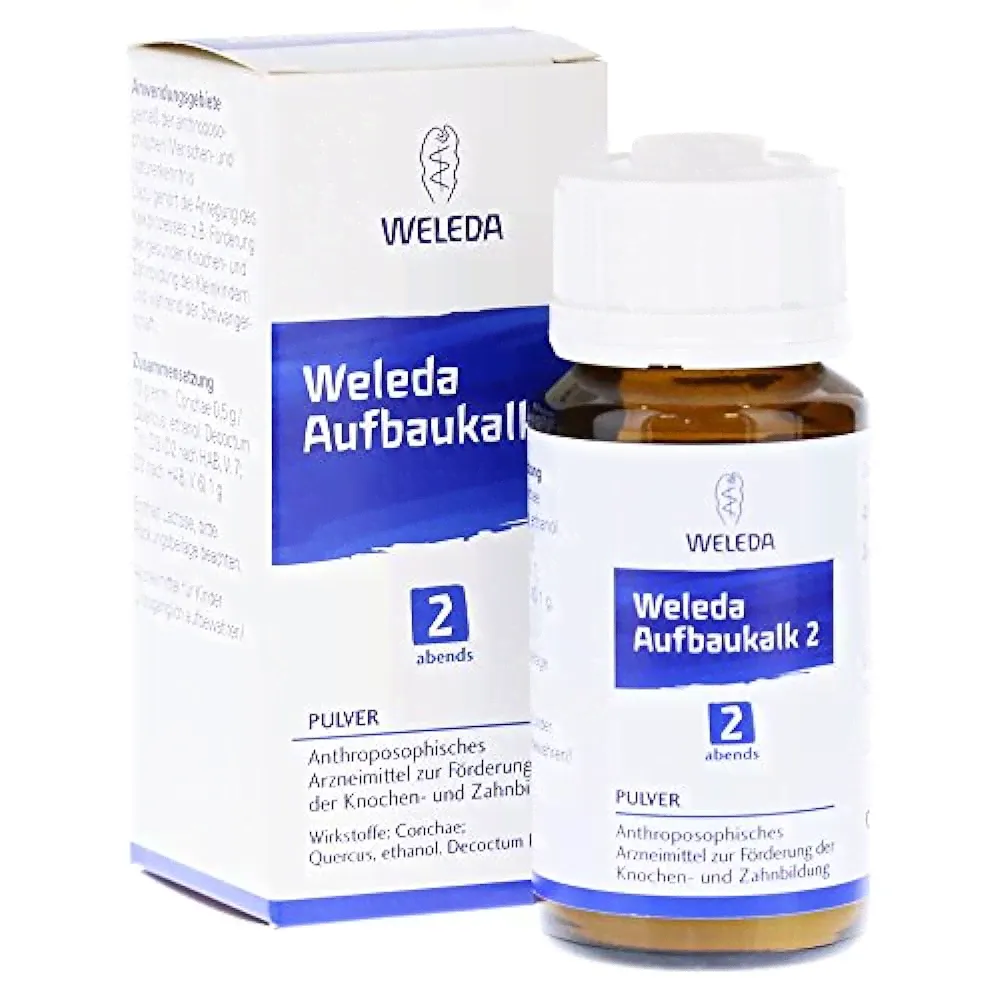 Пренатальные витамины Weleda Aufbaukalk 2 Pulver, 45 g