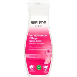 Розовое молочко для тела Weleda 200 мл-0