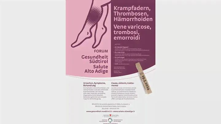 Vortragsabend "Krampfadern, Thrombosen, Hämorrhoiden"