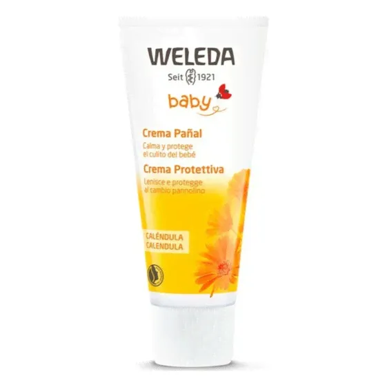 Крем защитный от подгузников WELEDA BABY с календулой 75 мл-0