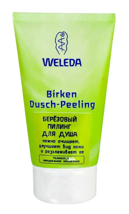 Пилинг для душа "Березовый", WELEDA-0
